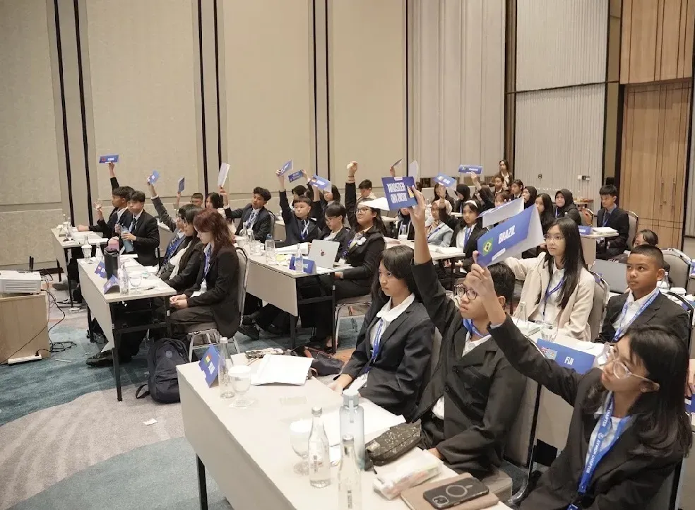 Ratusan Pelajar Ikuti Simulasi Sidang PBB di Konferensi Asia Youth International Model United Nations