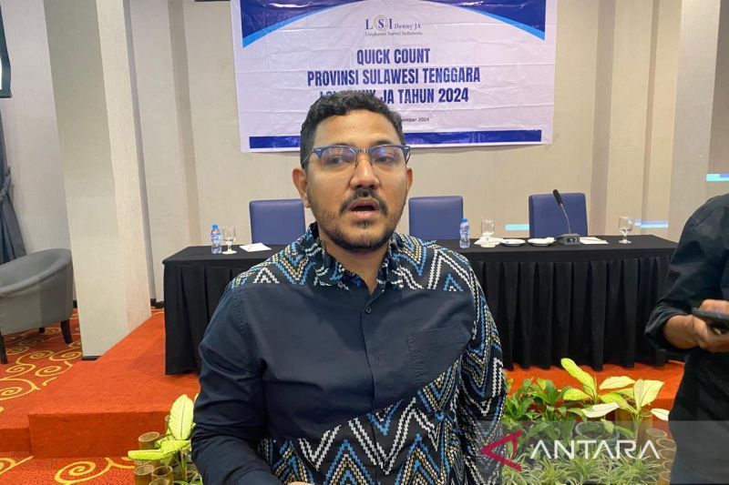 ASR-Hugua Kuasai Suara di Sultra dengan 52,45%