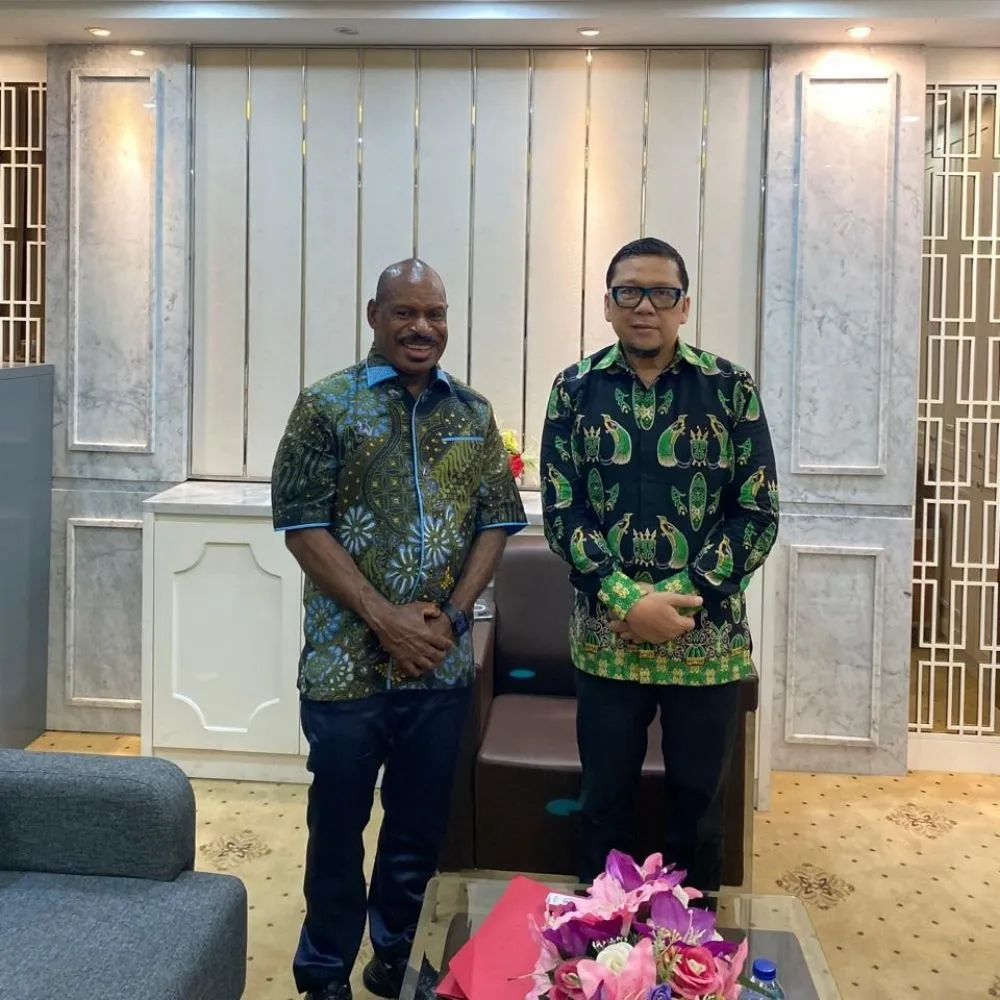 Wakil Bupati Puncak Temui DPR RI Bahas Pembangunan Papua