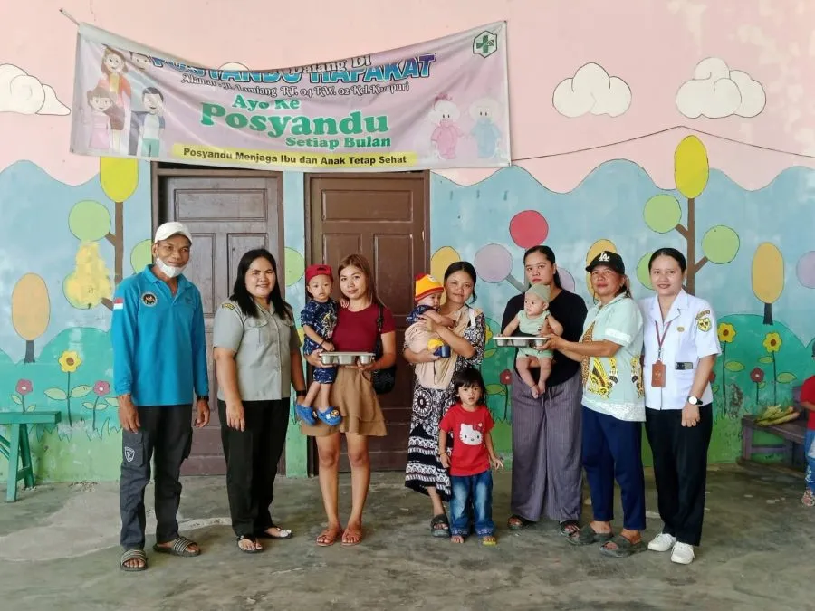 Penerima Manfaat Program MBG Capai Ribuan di Gunung Mas